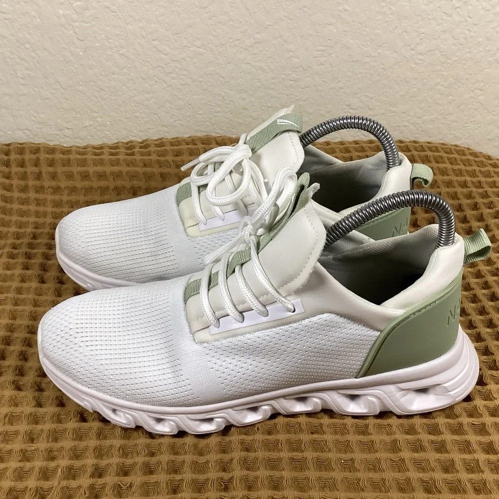 Nautica Chiatica Shoes Womens Size 9 White Mesh Walking Sneakers Casual On